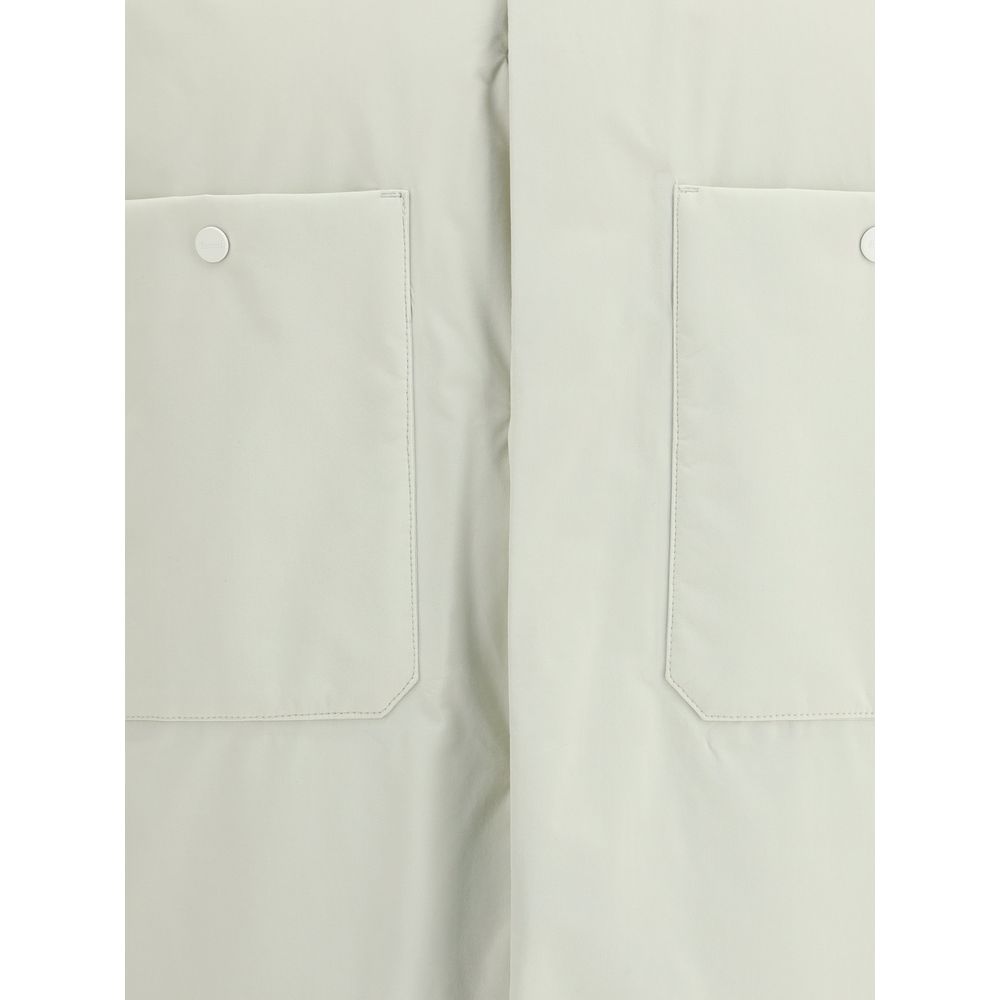 Beige Nylon Coat