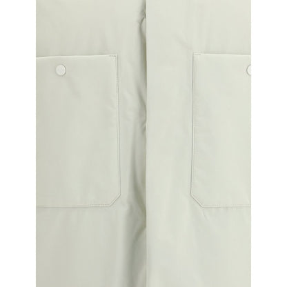 Beige Nylon Coat