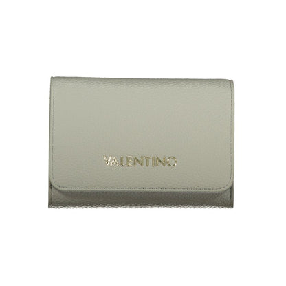 Grigio Polyurethane Women Wallet