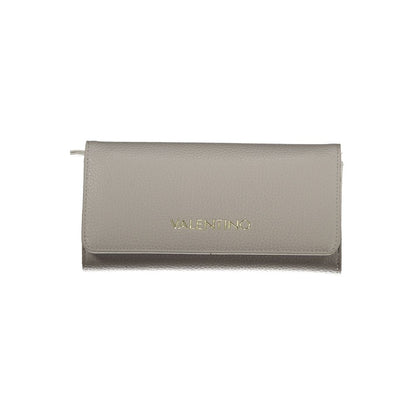 Grigio Polyurethane Women Wallet