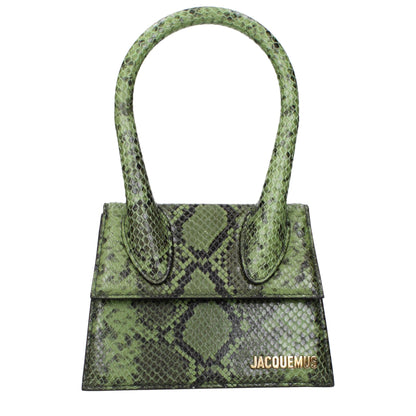 Green Leather Handbag