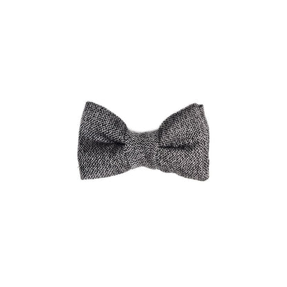 Gray Silk Bowtie