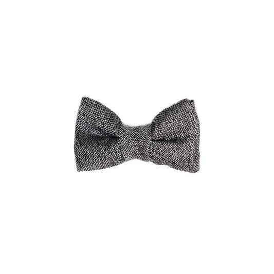 Gray Silk Bowtie