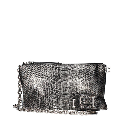 Gray Skin Handbag