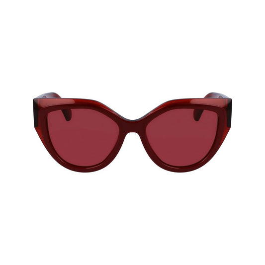 Red Acetate Sunglasses