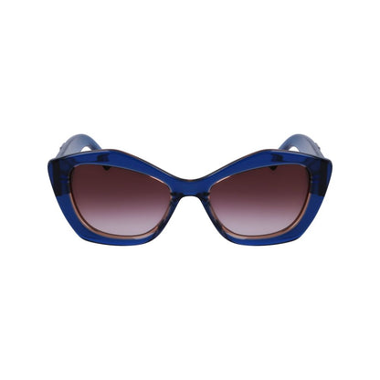 Blue Acetate Sunglasses