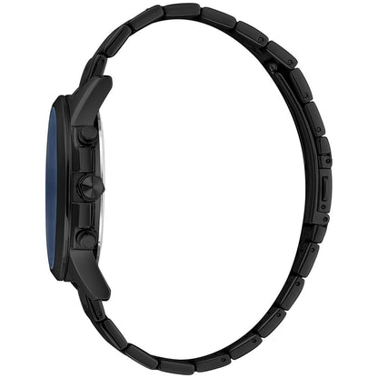 Black Stainless Steel Dress Watch