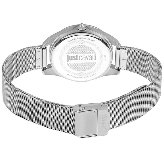 Gray Stainless Steel Bracelet Watch