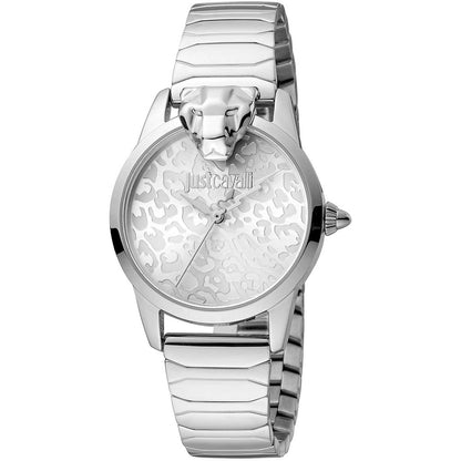 Gray Stainless Steel Dress Watch