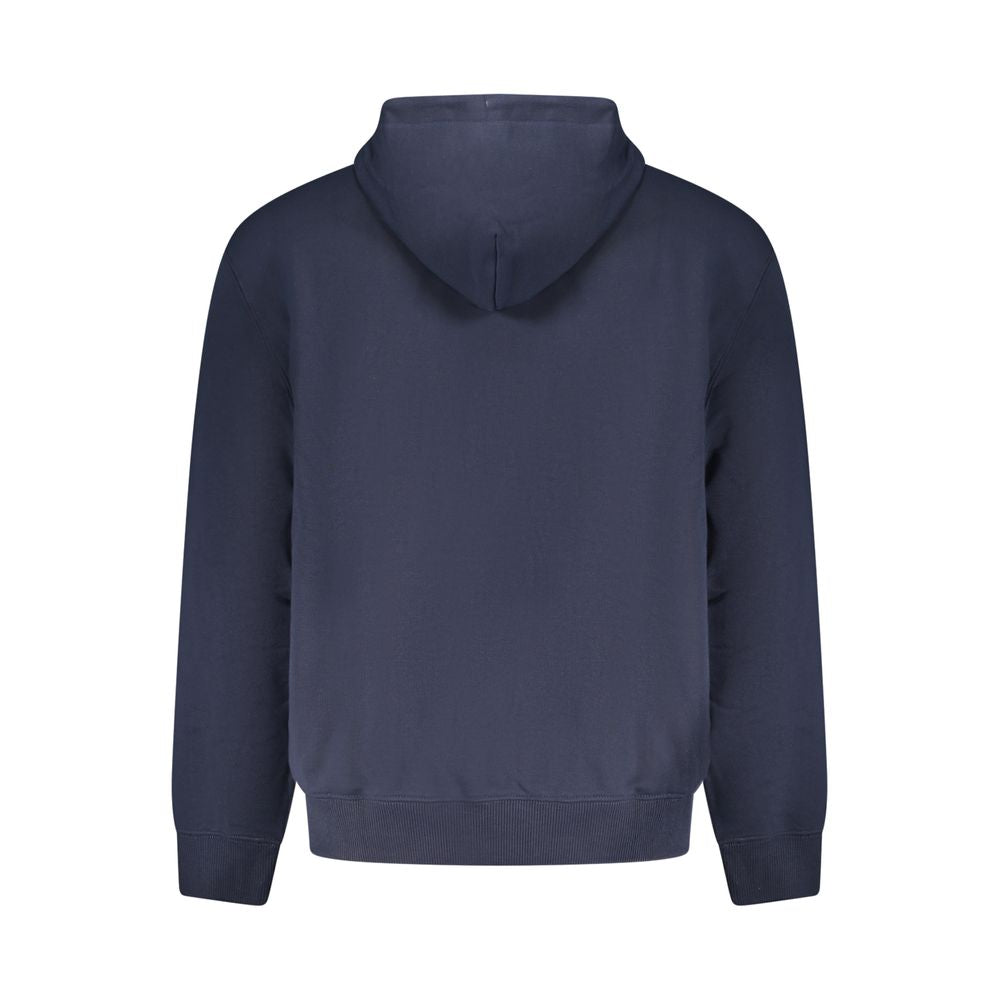 "Blu Cotton Men's Hooded Sweatshirt"