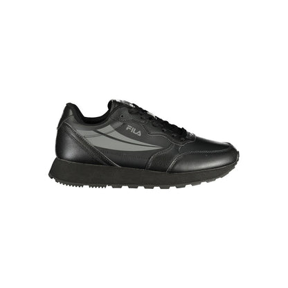 Nero Polyurethane Men Sneaker