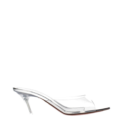 Transparent Pvc Stiletto Heel Sandals