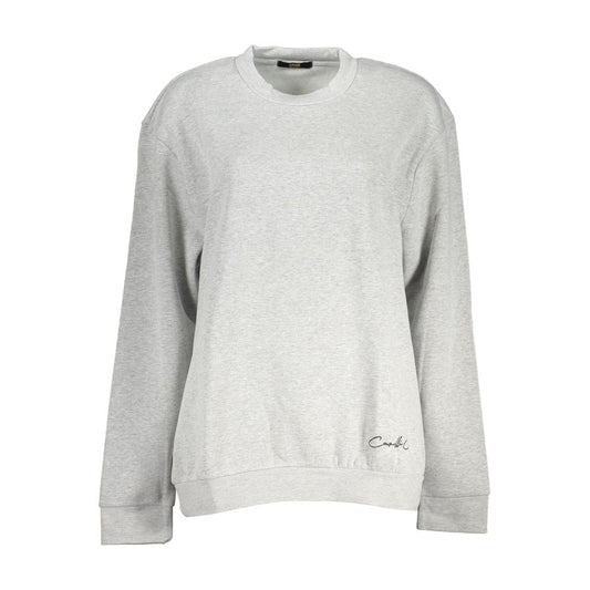 Grigio Polyester Women Sweatshirt