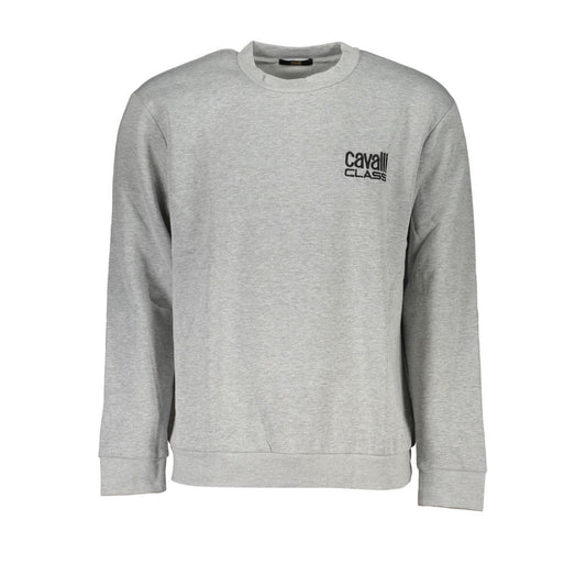 Grigio Polyester Men Sweatshirt