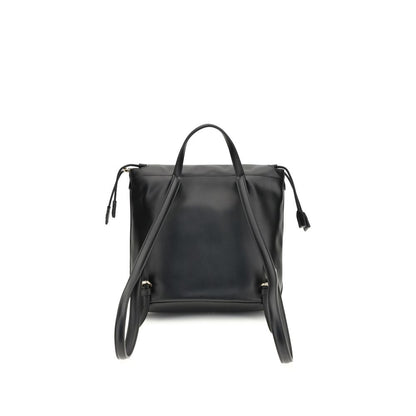 Black Calf Leather Bos Taurus Backpack
