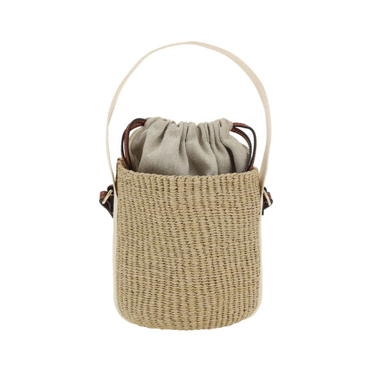 White Cotton Shoulder Bag