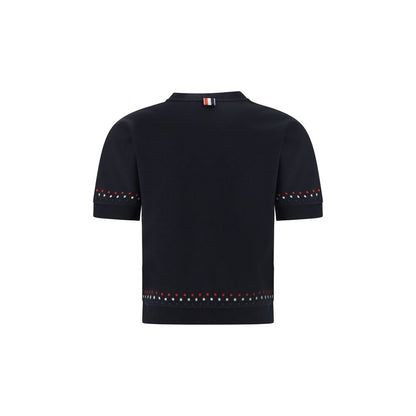 Black Cotton T-Shirt