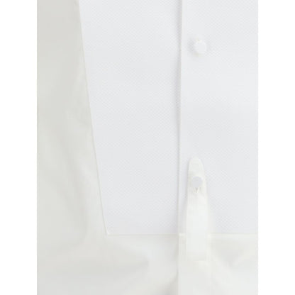 White Cotton Dress Shirt