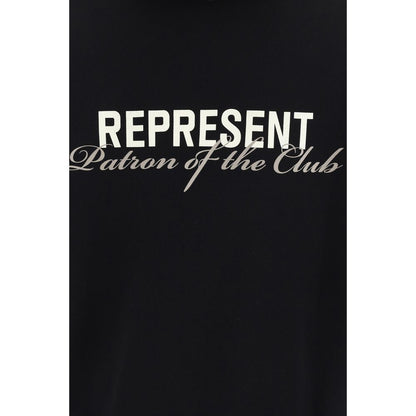 Black Cotton Sweatshirt