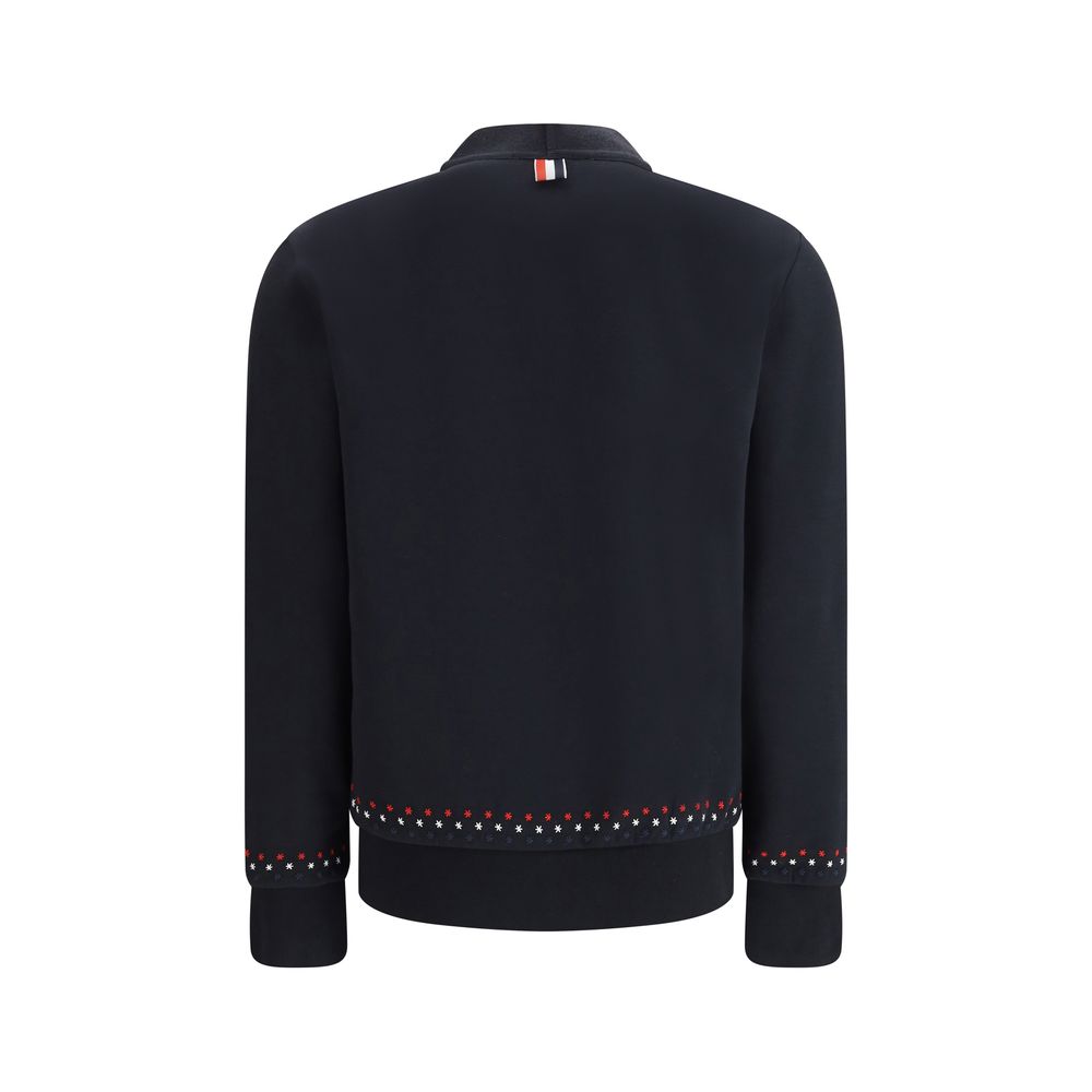 Black Cotton Cardigan
