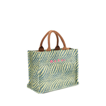 Multicolor Fabric Shoulder Bag