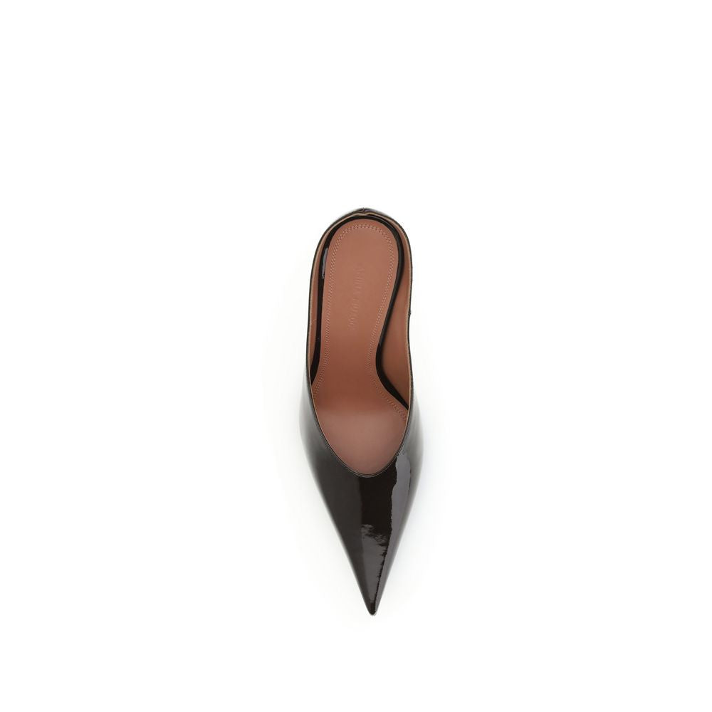Brown Calf Leather Bos Taurus High Heel Pumps