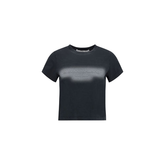 Black Cotton T-Shirt