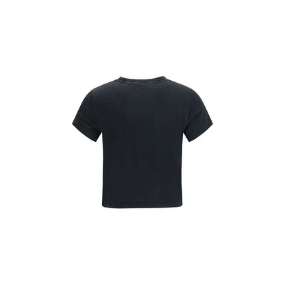 Black Cotton T-Shirt
