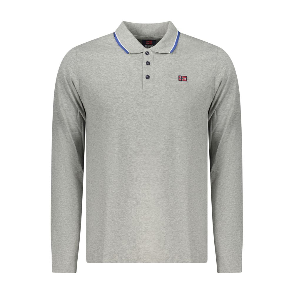 "Grigio Cotton Mens Polo Shirt"