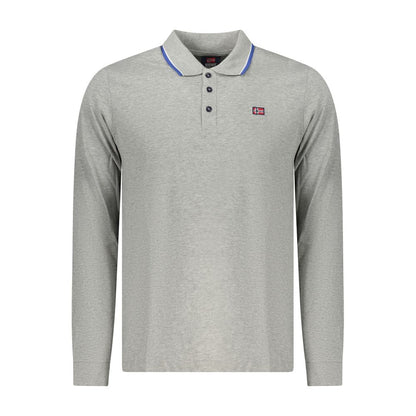 "Grigio Cotton Mens Polo Shirt"