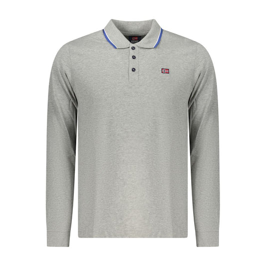 "Grigio Cotton Mens Polo Shirt"