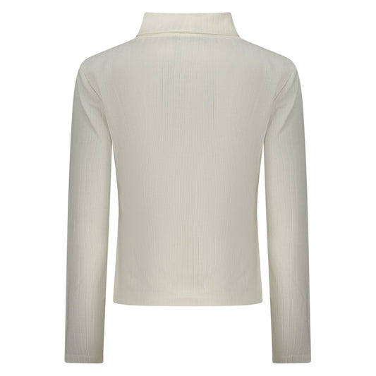 "Bianco Polyester Women Sweater"