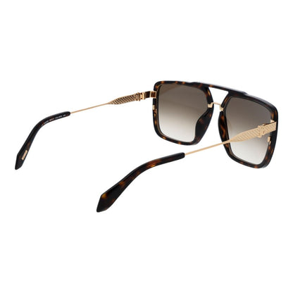Brown Metal Sunglasses