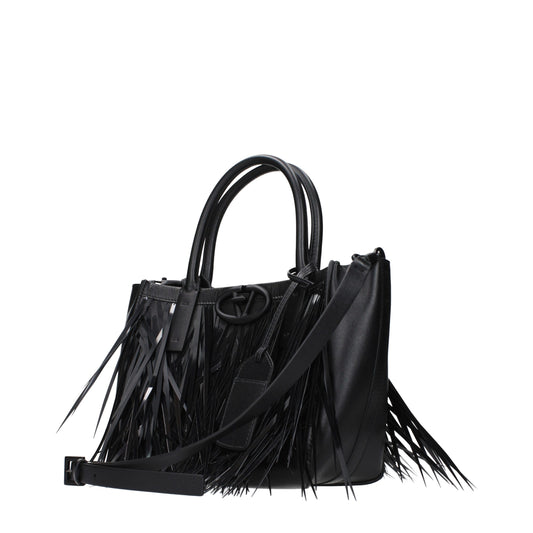Black Leather Handbag