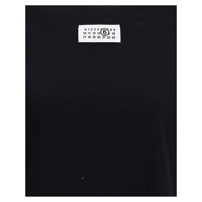Black Cotton T-Shirt