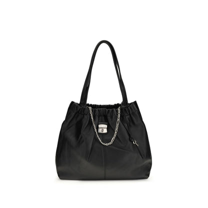Black Calf Leather Bos Taurus Shoulder Bag