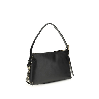 Black Calf Leather Bos Taurus Shoulder Bag