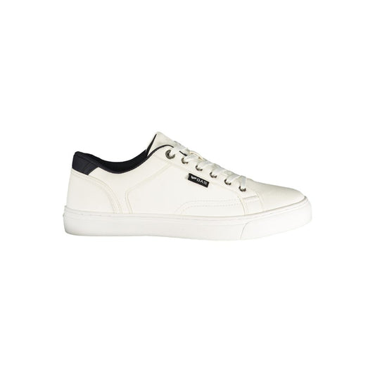 Bianco Polyurethane Men Sneaker