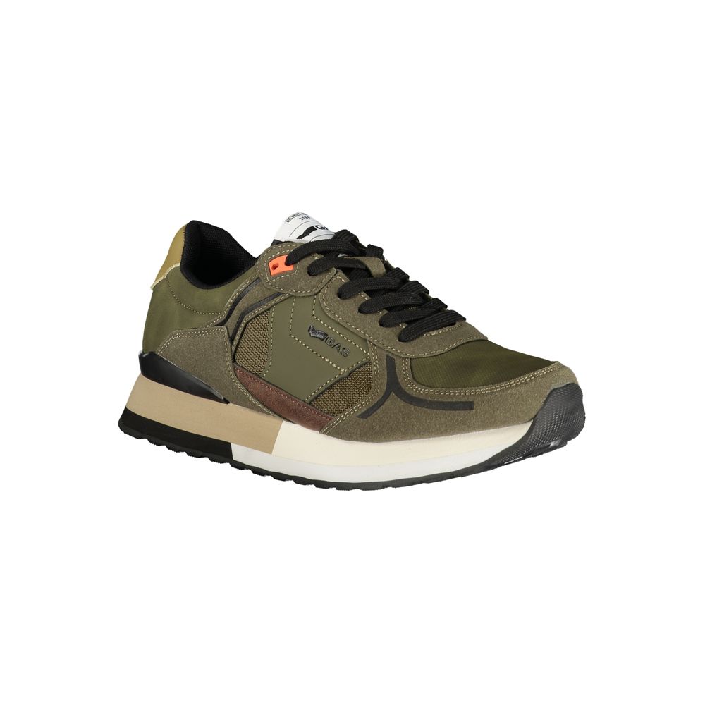 Verde Poliestere Men Sneaker