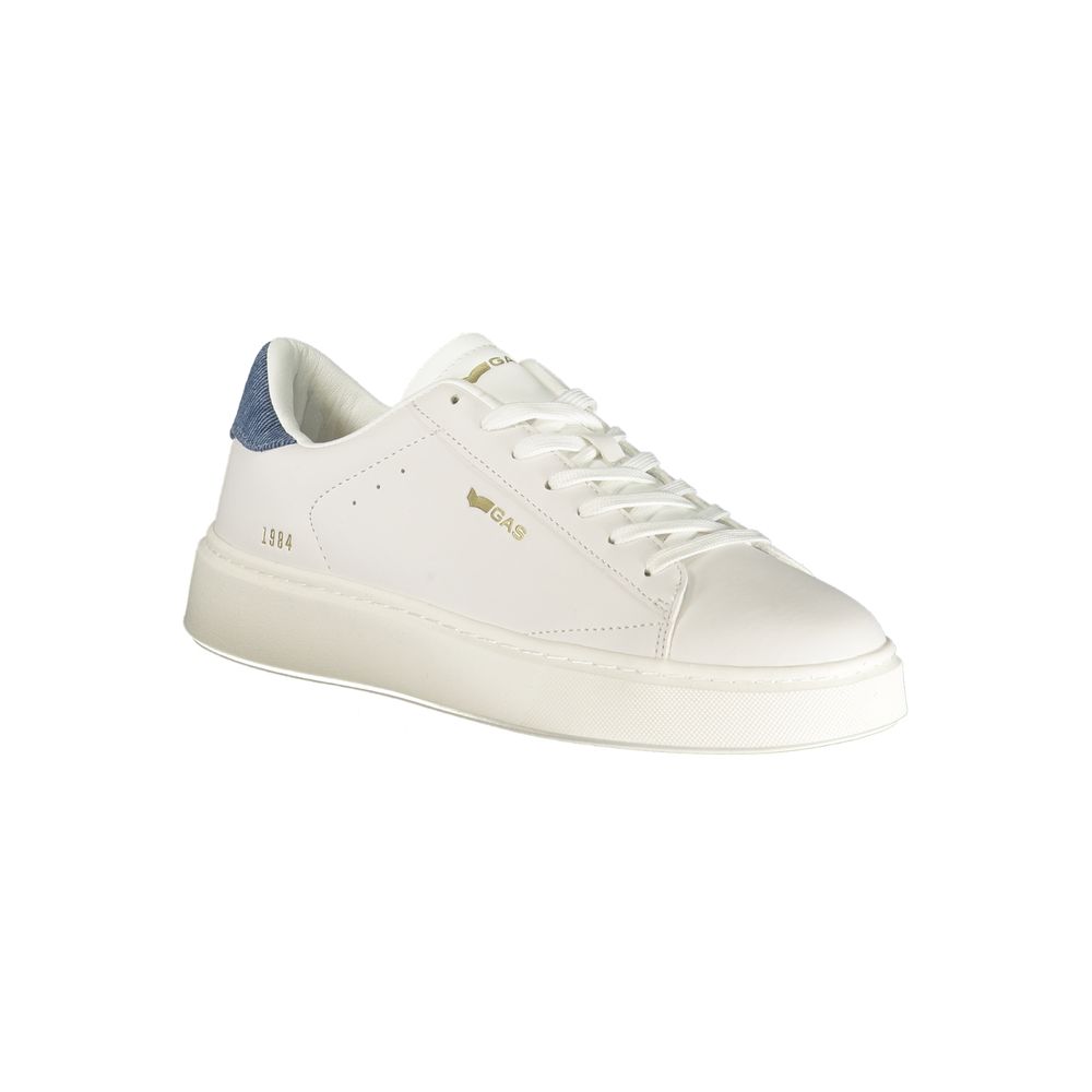 Bianco Poliuretano Uomo Sneaker