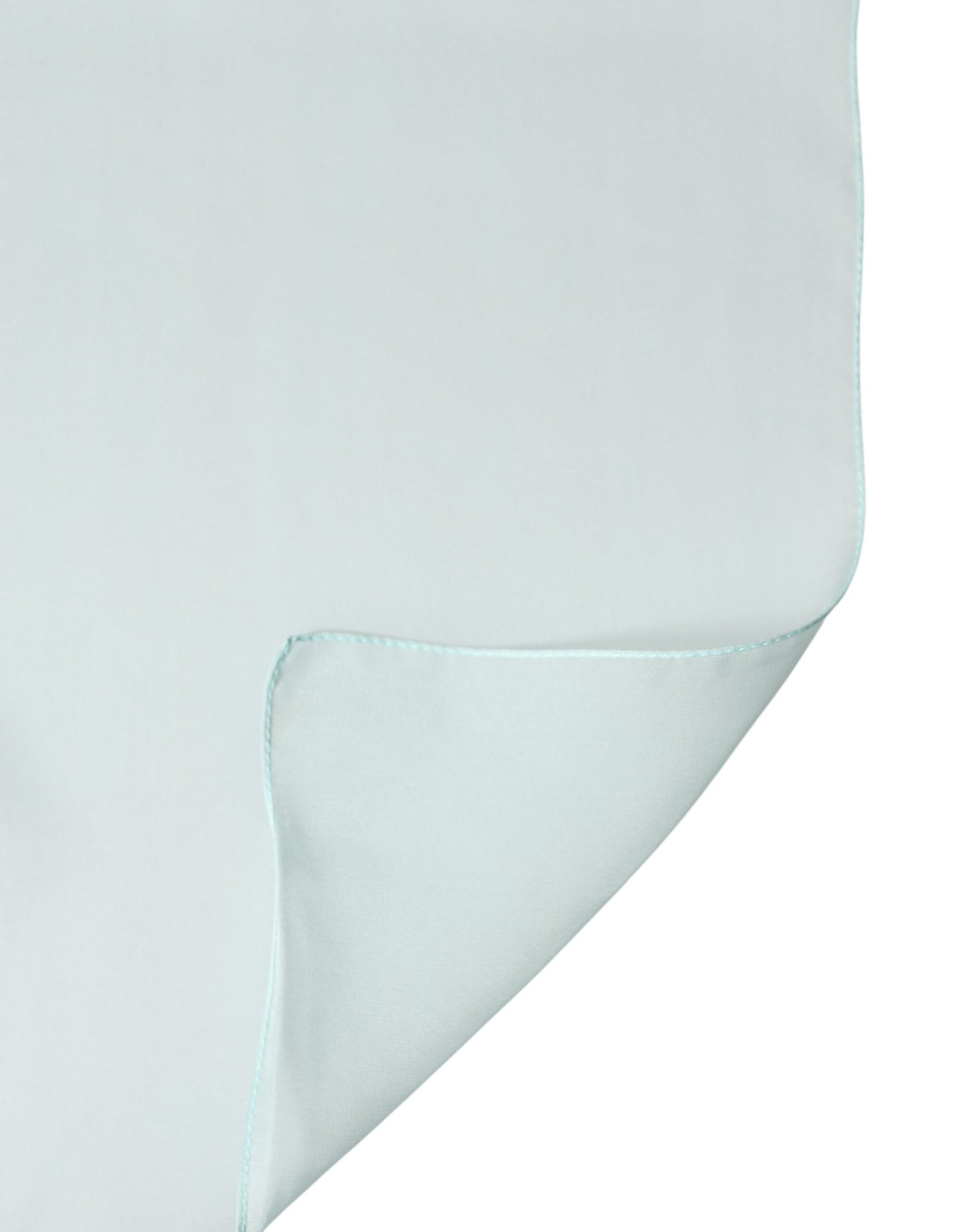 Light Teal Silk Stole Neck Wrap Shawl  Scarf