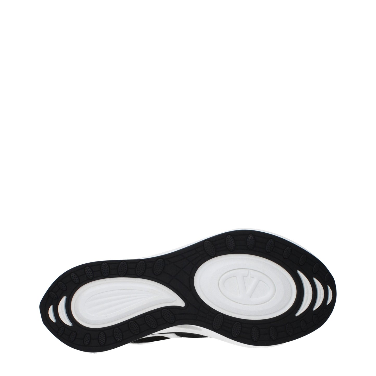 White Fabric Athletic Sneakers