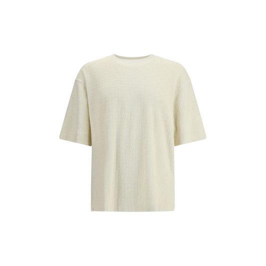 Cream Cotton T-Shirt