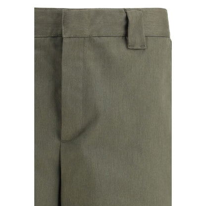 Bicolor Cotton Chino Pants