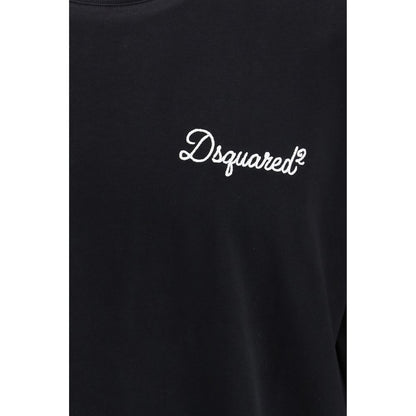 Black Cotton T-Shirt