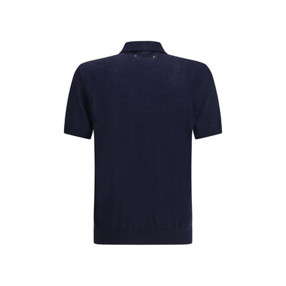 Blue Merino Wool Shirt