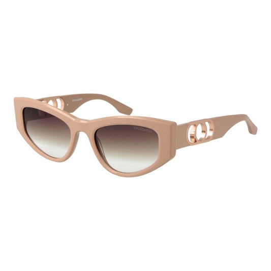 Beige Acetate Sunglasses