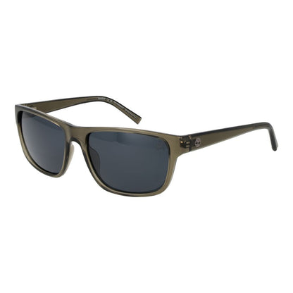 Olive Stainless Steel Sunglasses