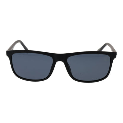 Black Stainless Steel Sunglasses
