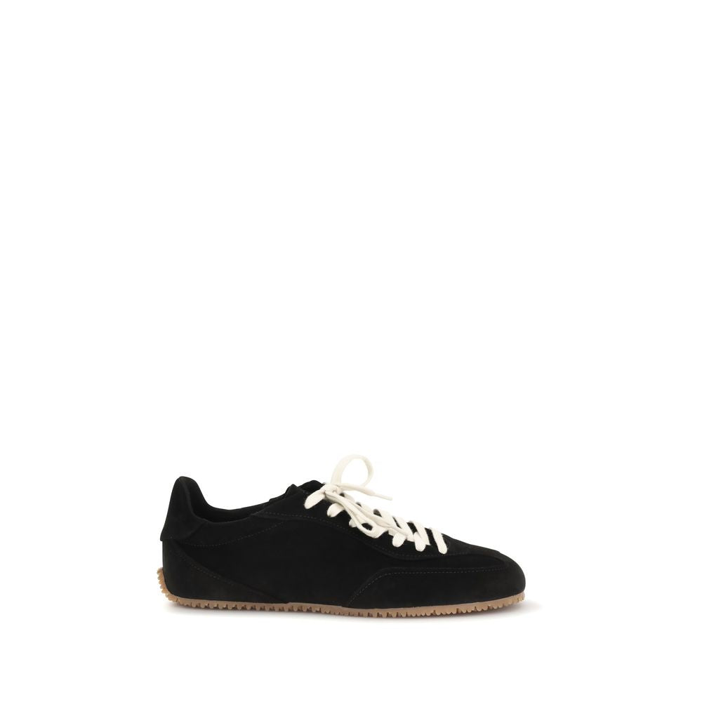 Black Calf Leather Bos Taurus Low Top Sneakers